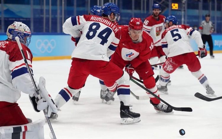 Krievija un Čehija, hokejazinas.com