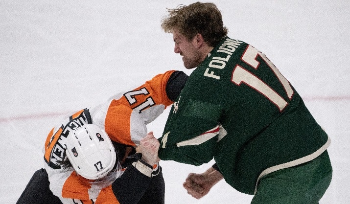 Minesotas "Wild" un Filadelfijas "Flyers", hokejazinas.com