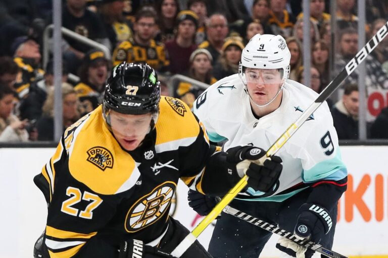 Bostonas "Bruins" un Sietlas "Kraken", hokejazinas.com