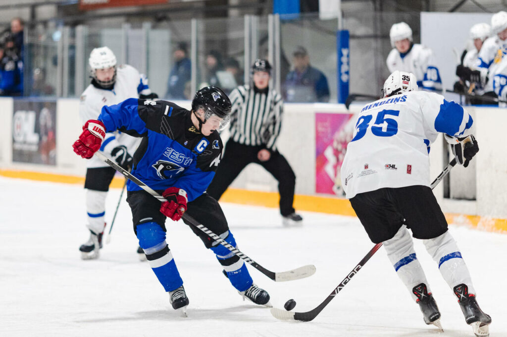 HS Rīga pret Igaunijas U-20 izlasi, hokejazinas.com