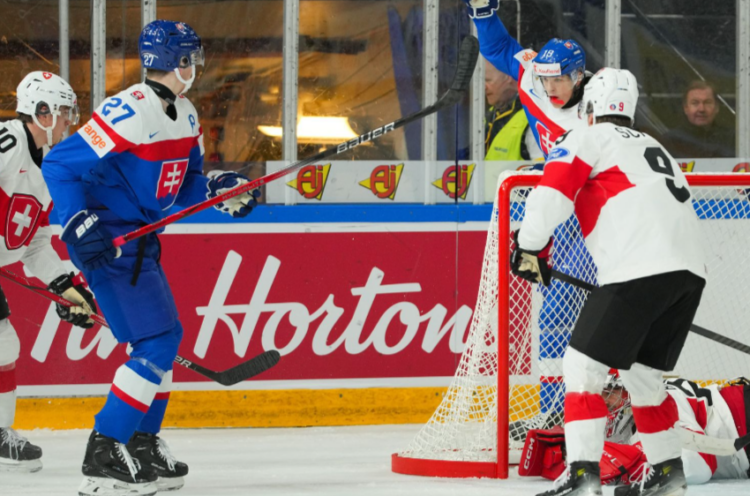 Slovākijas U-20 pret Šveices U-20, hokejazinas.com