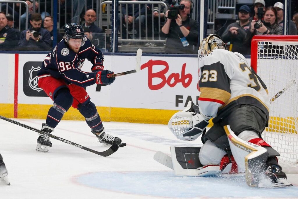 Aleksandrs Nīlanders un Eidins Hils, Kolumbusas "Blue Jackets" un Vegasas "Golden Knights", hokejazinas.com