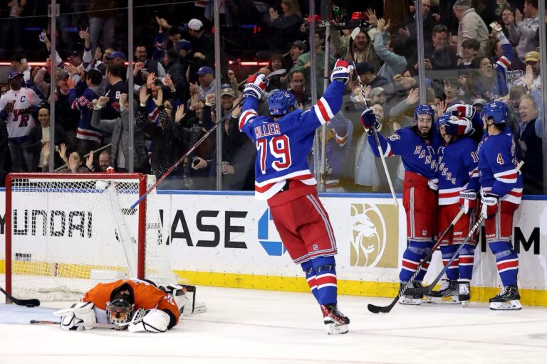 K'Andre Millers, Ņujorkas "Rangers" un Filadelfijas "Flyers", hokejazinas.com