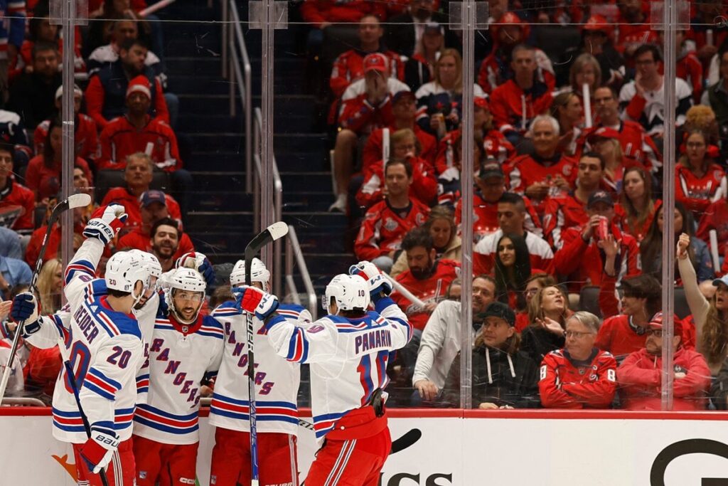 Ņujorkas "Rangers" un Vašingtonas "Capitals", hokejazinas.com