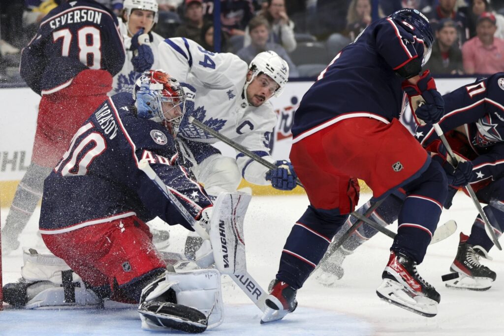 Kolumbusas "Blue Jackets" un Toronto "Maple Leafs", hokejazinas.com