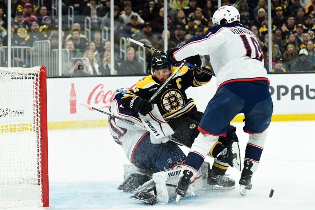 Bostonas "Bruins" un Kolumbusas "Blue Jackets", hokejazinas.com