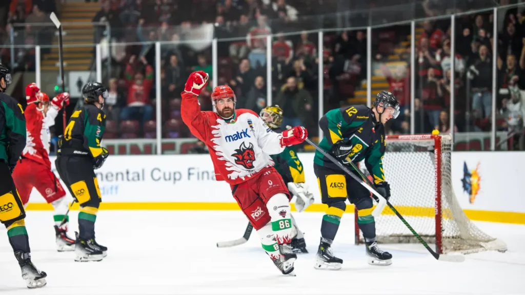 Kārdifas "Devils" pret "GKS Katowice", hokejazinas.com