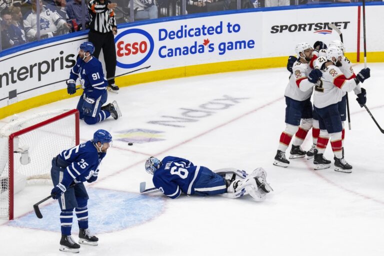 Floridas "Panthers" un Toronto "Maple Leafs", hokejazinas.com