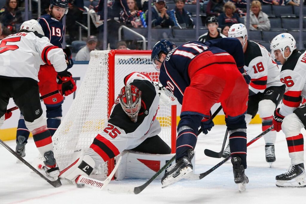 Kolumbusas "Blue Jackets" un Ņūdžersijas "Devils", hokejazinas.com