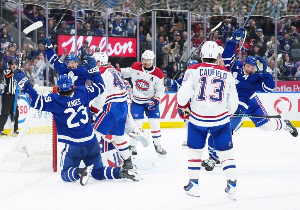 Toronto "Maple Leafs" un Monreālas "Canadiens", hokejazinas.com