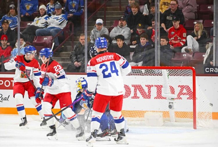 Čehijas U-20 - Somijas U-20, hokejazinas.com