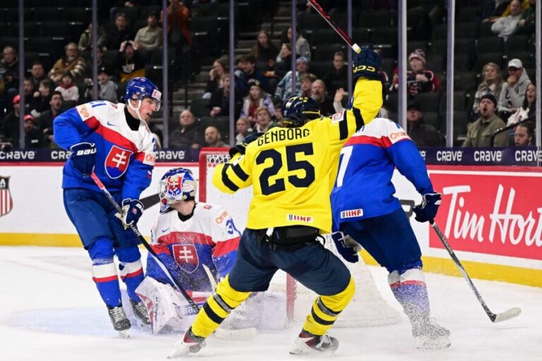 Zviedrijas U-20 - Slovākijas U-20, hokejazinas.com
