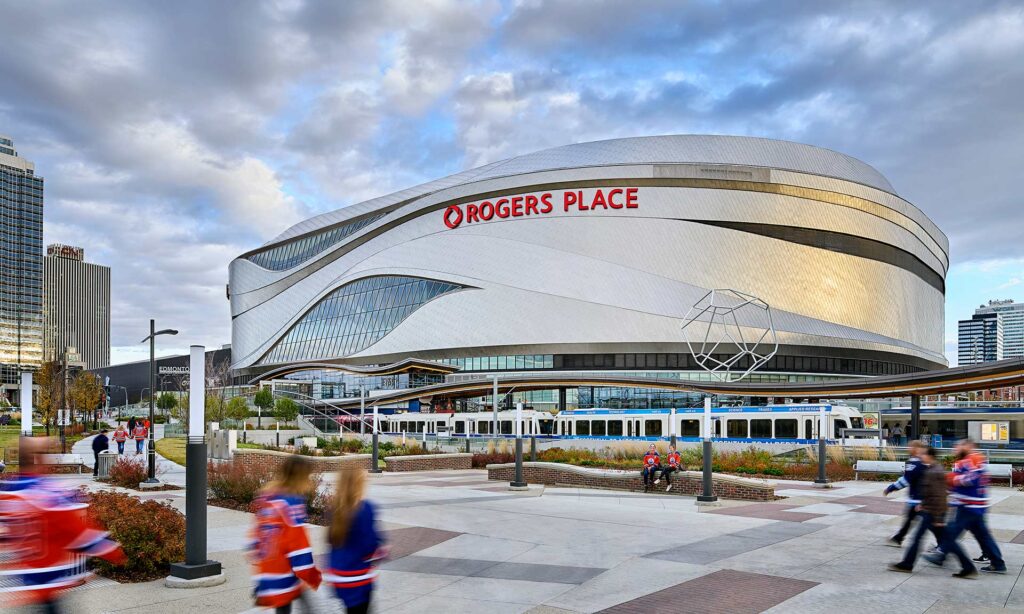 "Rogers Place" arēna Edmontonā, hokejazinas.com