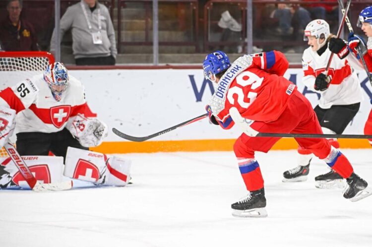 Čehijas U-20 - Šveices U-20, hokejazinas.com