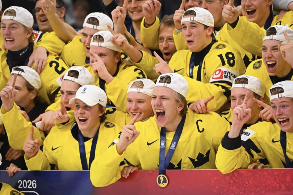 Zviedrijas U-20 hokeja izlase, hokejazinas.com