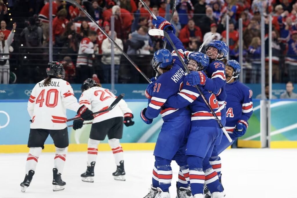 ASV un Kanādas sieviešu hokeja izlases, hokejazinas.com