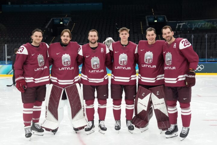 Latvijas hokeja izlase OS