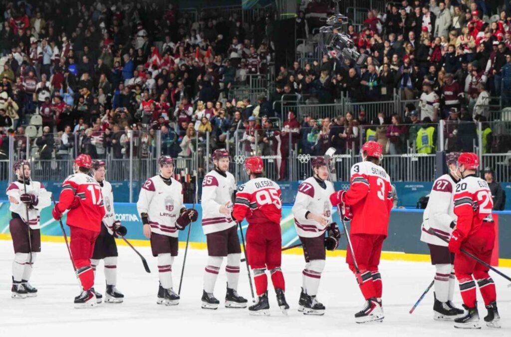 Latvijas izlase - Dānijas izlase, hokejazinas.com