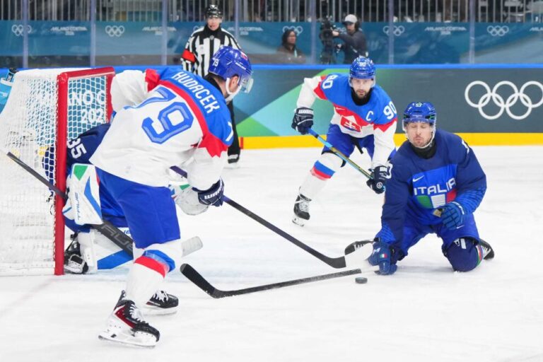 Slovākijas izlase - Itālijas izlase, hokejazinas.com