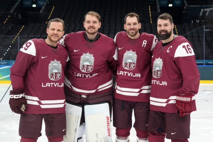 Ralfs Freibergs, Kristers Gudļevskis, Zemgus Grigensons un Kaspars Daugaviņš