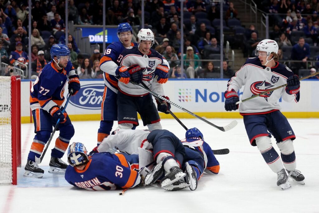 Kolumbusas "Blue Jackets" un Ņujorkas "Islanders", hokejazinas.com