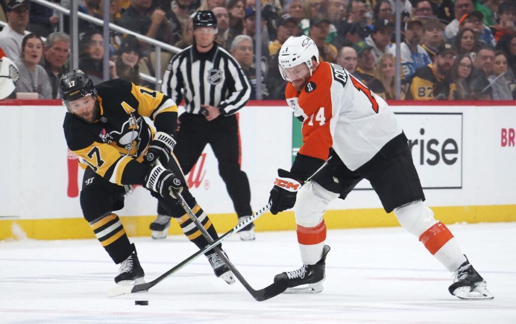 Filadelfijas "Flyers" un Pitsburgas "Penguins", hokejazinas.com