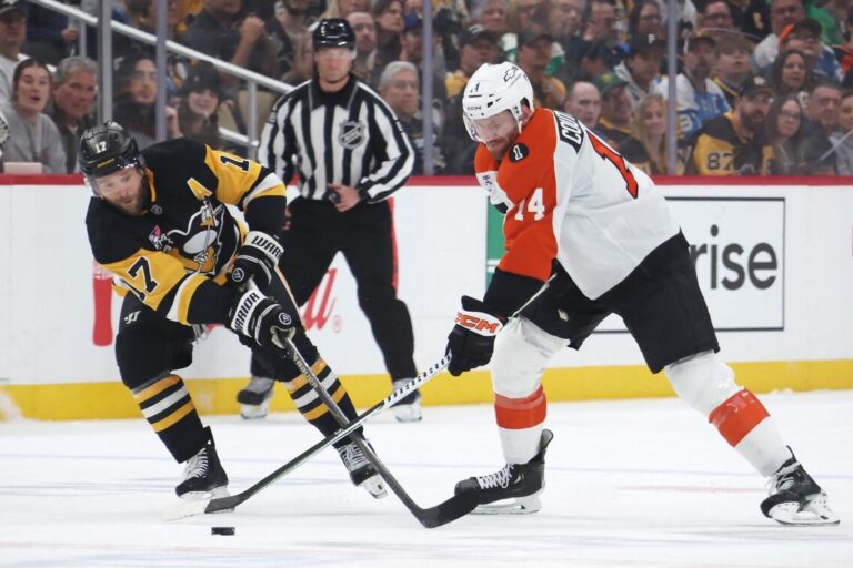 Filadelfijas "Flyers" un Pitsburgas "Penguins", hokejazinas.com