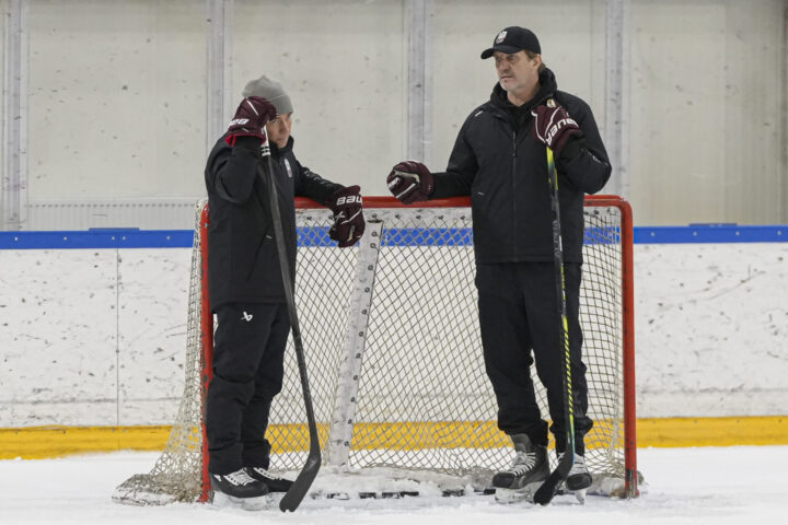 Edgars Lūsiņš un Sandis Ozoliņš