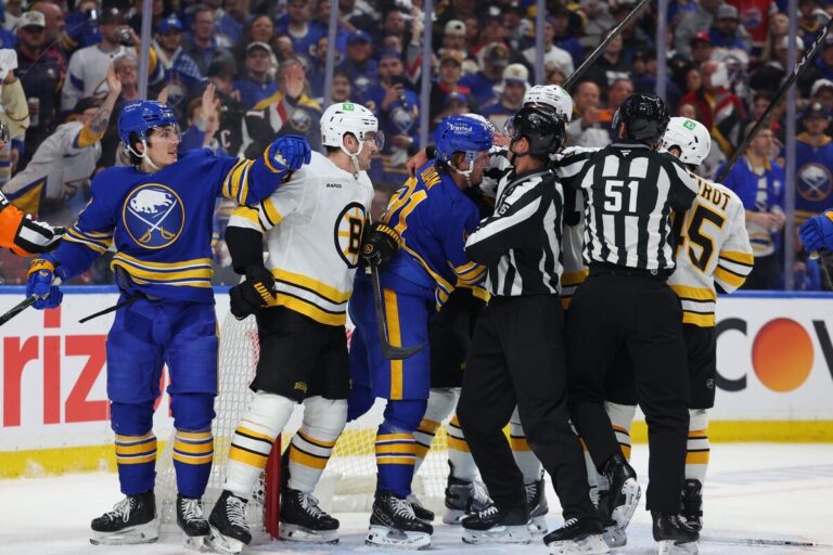 Bufalo "Sabres" un Bostonas "Bruins", hokejazinas.com