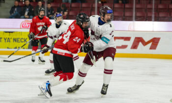 Oskars Lūks, Latvijas U-18 - Kanādas U-18, hokejazinas.com