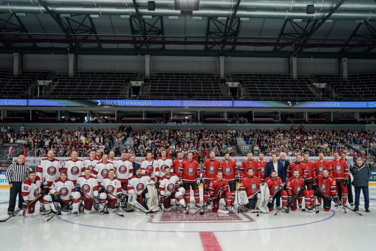Latvijas hokeja leģendu spēle, hokejazinas.com