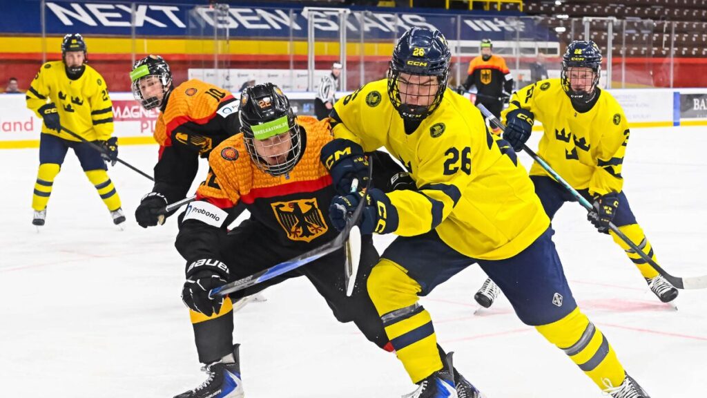 Vācijas U-18 - Zviedrijas U-18, hokejazinas.com