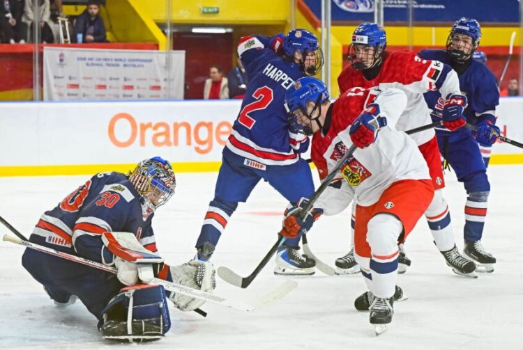 Čehijas U-18 - ASV U-18, hokejazinas.com