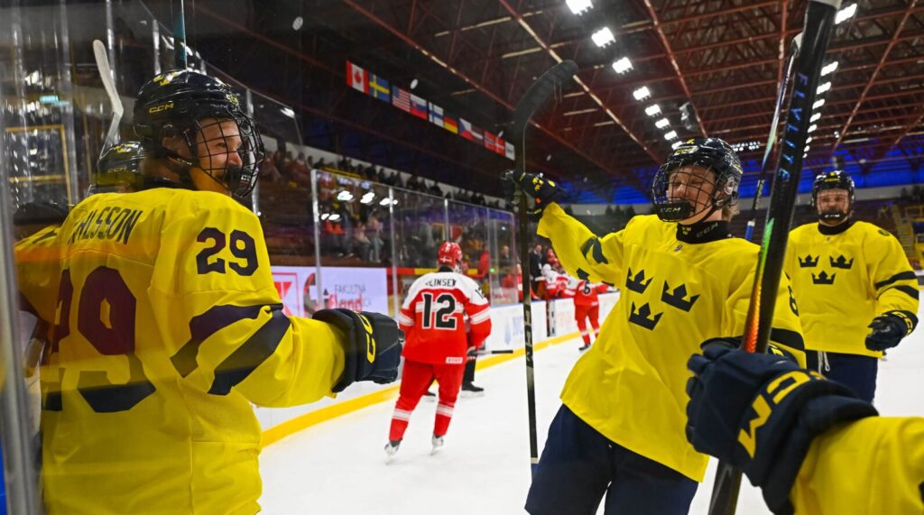Zviedrijas U-18- Dānijas U-18, hokejazinas.com