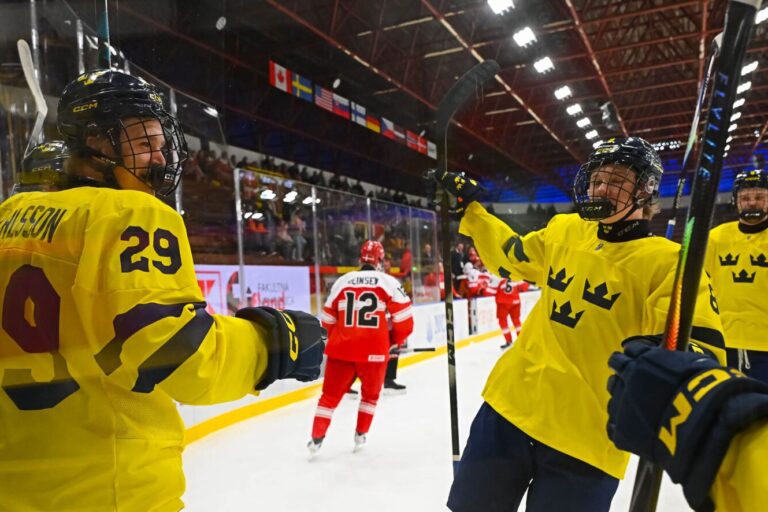 Zviedrijas U-18- Dānijas U-18, hokejazinas.com