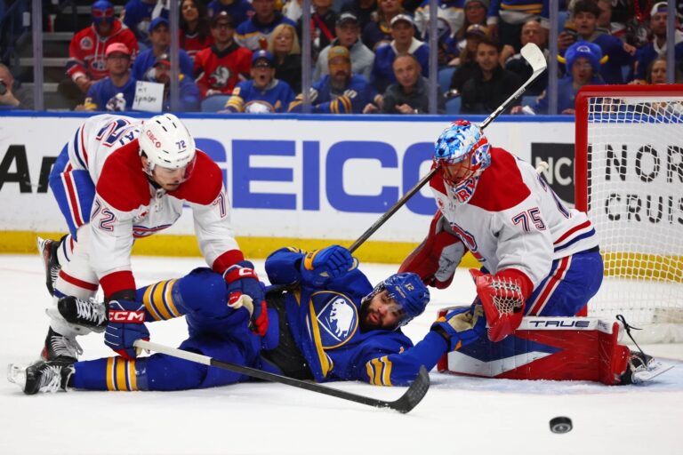 Bufalo "Sabres" un Monreālas "Canadiens", hokejazinas.com