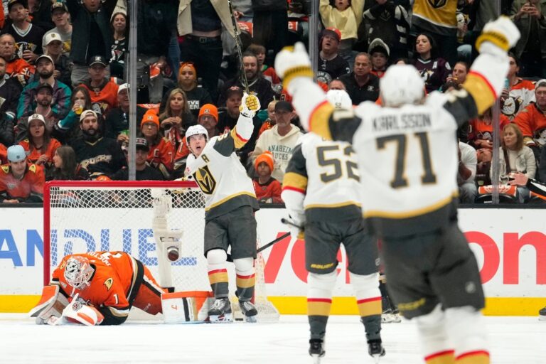Vegasas "Golden Knights" un Anaheimas "Ducks", hokejazinas.com