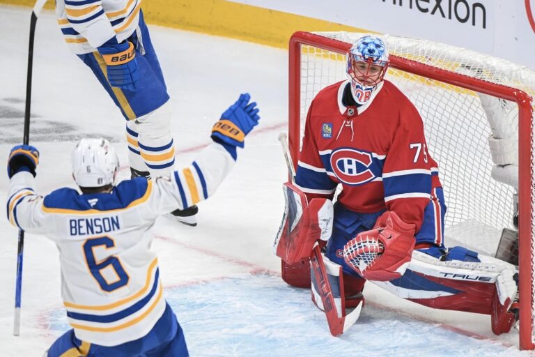 Bufalo "Sabres" un Monreālas "Canadiens", hokejazinas.com