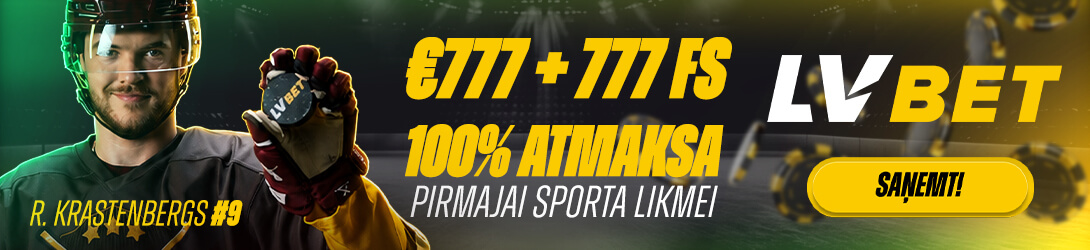 LVBet sporta likmes Renārs Krastenbergs