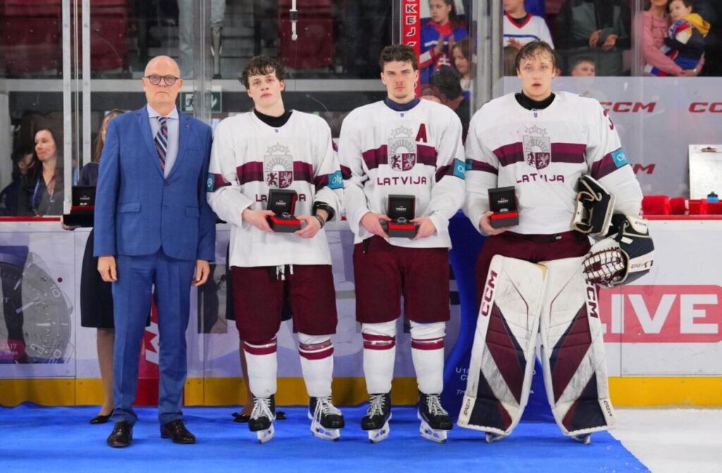 Trīs labākie Latvijas U-18 izlases hokejisti, hokejazinas.com